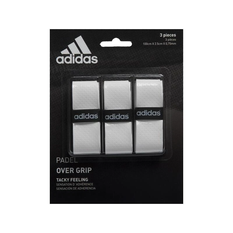 ADIDAS 3 Surgrips Blancs 3 ADIDAS 3 Surgrips Blancs