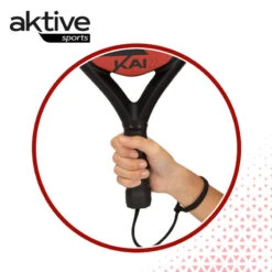 AKTIVE Kai 2.2 Control, Raquette De Padel Défensive. 38mm, 340 Gr, Rouge -Criquet Boutique aktive kai 22 control raquette de padel defensive 38mm 340 gr rouge 2