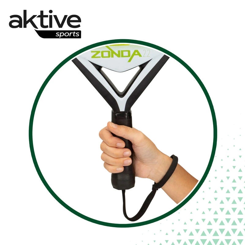 AKTIVE Zonda 2.2. Pala Padel Défensif-Offensif, 38mm, 360g, Vert Et Noir 5 AKTIVE Zonda 2.2. Pala Padel Défensif-Offensif, 38mm, 360g, Vert Et Noir – Image 3
