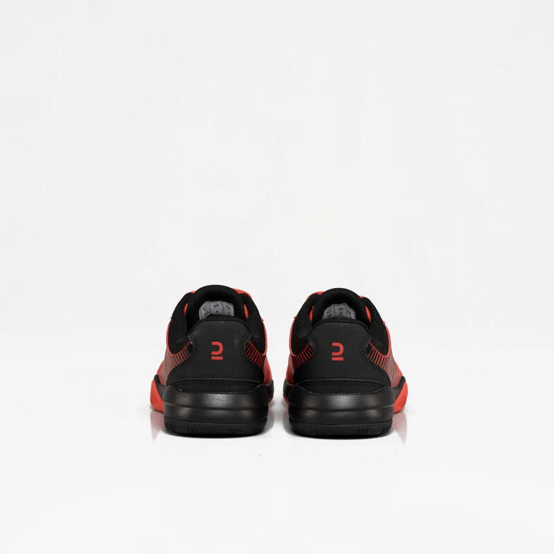 Chaussure Padel Enfant - Kuikma PS 500 JR Lace Rouge Noir 8 Chaussure Padel Enfant - Kuikma PS 500 JR Lace Rouge Noir – Image 6