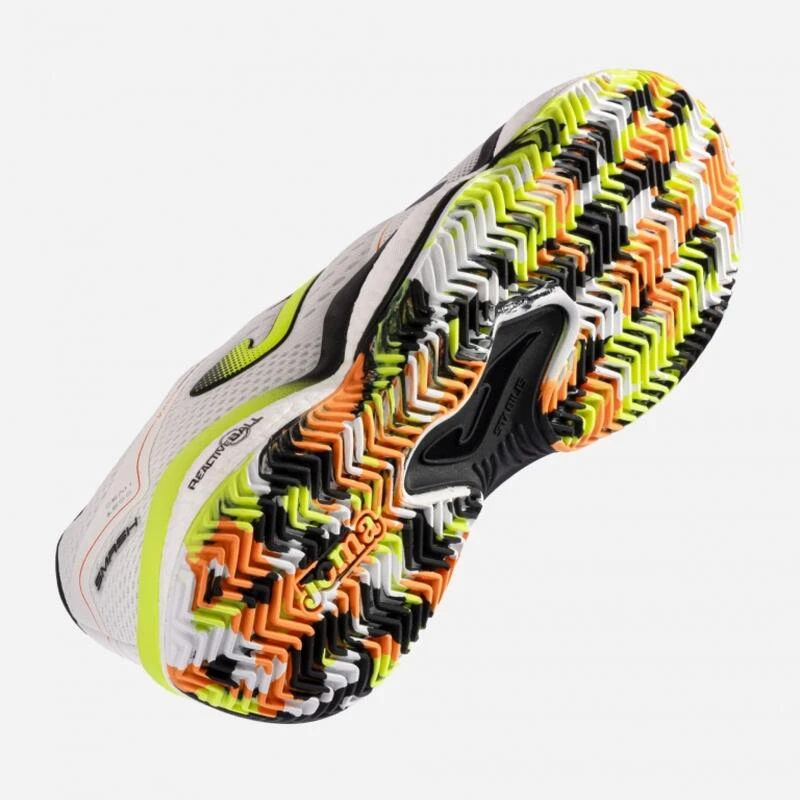 Chaussures De Padel Homme - Joma Smash Blanc Jaune 4 Chaussures De Padel Homme - Joma Smash Blanc Jaune – Image 2