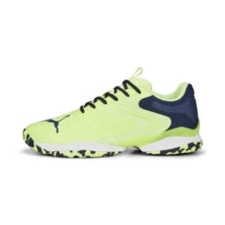 Chaussures De Padel SolarATTACKRCT PUMA Fast Yellow Navy White Blue -Criquet Boutique chaussures de padel solarattackrct puma fast yellow navy white blue 5