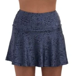 Jupe De Padel Drop Shot Cora Pour Femmes En Bleu