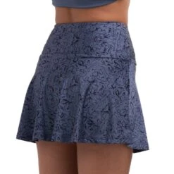 Jupe De Padel Drop Shot Cora Pour Femmes En Bleu -Criquet Boutique jupe de padel drop shot cora pour femmes en bleu 3