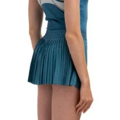 Jupe De Padel Drop Shot Frida Pour Femmes En Bleu -Criquet Boutique jupe de padel drop shot frida pour femmes en bleu 3