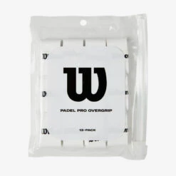 Lot De 12 Overgrips De Padel - Wilson Padel Pro Blanc