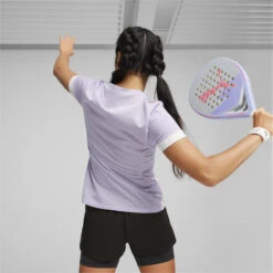 Maillot à Motif IndividualGOAL Femme PUMA Vivid Violet Purple -Criquet Boutique maillot a motif individualgoal femme puma vivid violet purple 3