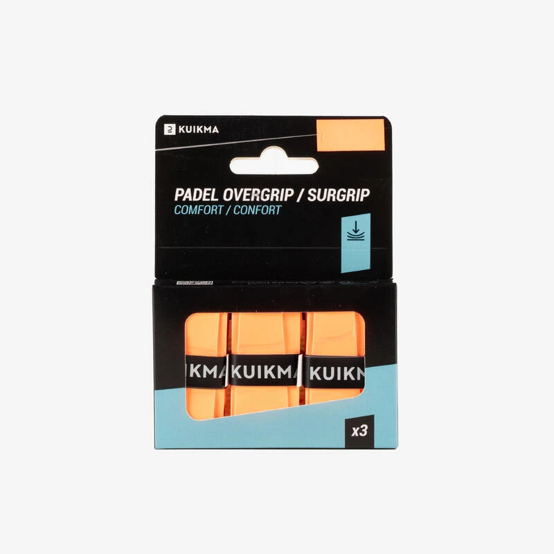 PADEL OVERGRIP CONFORT X3 ORANGE 3 PADEL OVERGRIP CONFORT X3 ORANGE