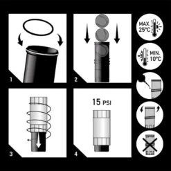 PADEL PRESSURISATEUR PP 500 VERT -Criquet Boutique padel pressurisateur pp 500 vert 5