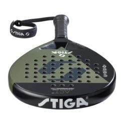 Stiga Padel Racket ACT Black/Olive Green 7 Stiga Padel Racket ACT Black/Olive Green -Criquet Boutique padel racket act blackolive green 2
