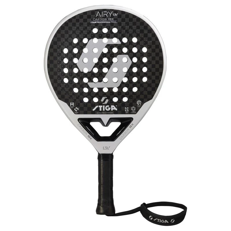 Stiga Padel Racket AIRY White 3 Stiga Padel Racket AIRY White
