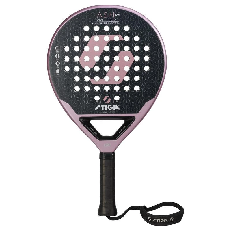 Stiga Padel Racket ASH Pink 3 Stiga Padel Racket ASH Pink
