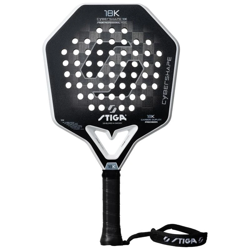 Stiga Raquette De Padel 18K Cybershape 3 Stiga Raquette De Padel 18K Cybershape