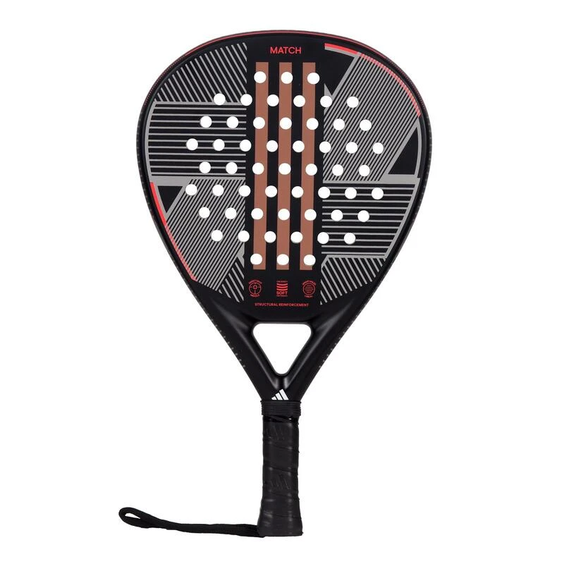 RAQUETTE DE PADEL Adidas Match 3.3 Black/Red 3 RAQUETTE DE PADEL Adidas Match 3.3 Black/Red
