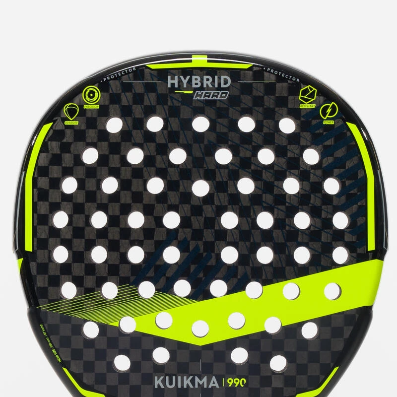 Raquette De Padel Adulte- Kuikma PR 990 Hybrid Hard 5 Raquette De Padel Adulte- Kuikma PR 990 Hybrid Hard – Image 3