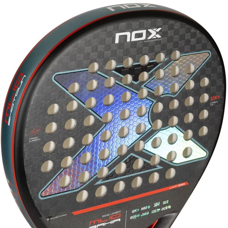 RAQUETTE DE PADEL NOX ML10 Luxury BAHIA 12K 2024 By Miguel Lamperti 7 RAQUETTE DE PADEL NOX ML10 Luxury BAHIA 12K 2024 By Miguel Lamperti – Image 5
