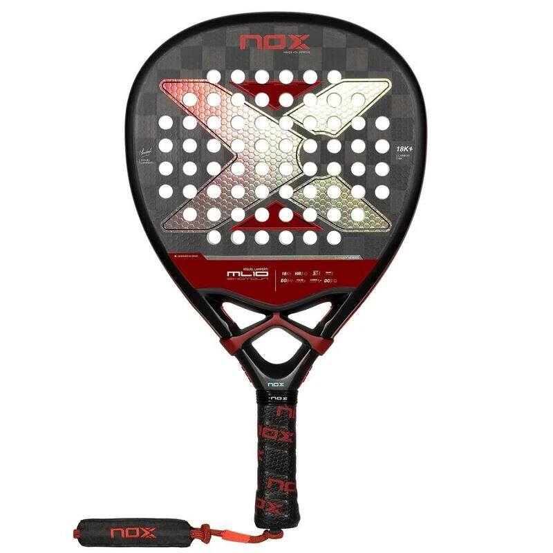 RAQUETTE DE PADEL NOX ML10 Luxury SHOTGUN 18K 2024 By Miguel Lamperti 3 RAQUETTE DE PADEL NOX ML10 Luxury SHOTGUN 18K 2024 By Miguel Lamperti