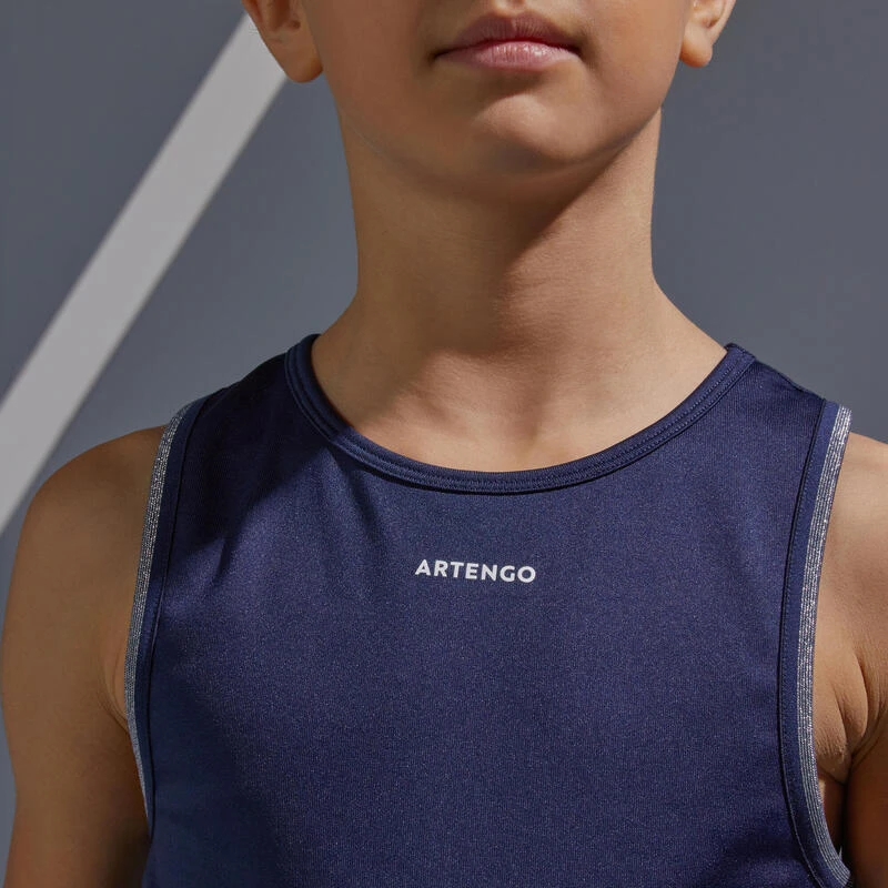 Artengo Robe De Tennis Fille - TDR500 Bleu Marine 9 Artengo Robe De Tennis Fille - TDR500 Bleu Marine – Image 7