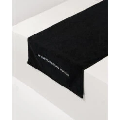 Serviette De Sport Fitness Coton Noir - Aestheticwolf® - 35x75cm -Criquet Boutique serviette de sport fitness coton noir aestheticwolf 35x75cm 4