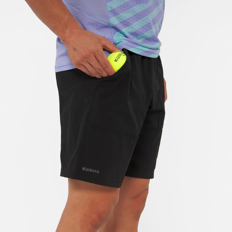 Short De Padel Respirant Homme - Dry Noir 5 Short De Padel Respirant Homme - Dry Noir – Image 3