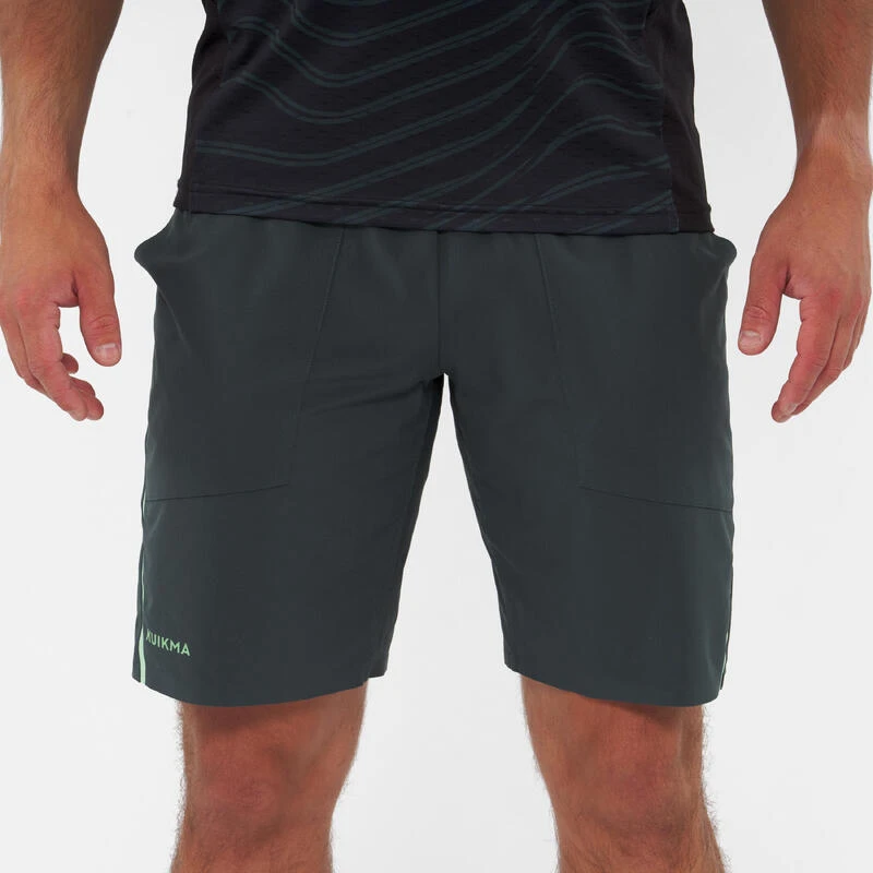 Short De Padel Respirant Homme - Kuikma Dry + Vert 3 Short De Padel Respirant Homme - Kuikma Dry + Vert