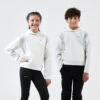 Artengo SWEAT TENNIS À CAPUCHE DRY ENFANT - BLANC CASSE -Criquet Boutique sweat tennis a capuche dry enfant blanc casse
