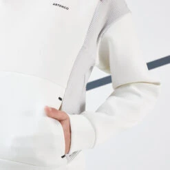 Artengo SWEAT TENNIS À CAPUCHE DRY ENFANT - BLANC CASSE 13 Artengo SWEAT TENNIS À CAPUCHE DRY ENFANT - BLANC CASSE -Criquet Boutique sweat tennis a capuche dry enfant blanc casse 4