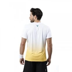 T-shirt à Manches Courtes Padel Drop Shot Alsai Campa Pour Homme Blanche -Criquet Boutique t shirt a manches courtes padel drop shot alsai campa pour homme blanche 2