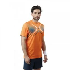 T-shirt à Manches Courtes Padel Drop Shot Dorama Couleur Orange -Criquet Boutique t shirt a manches courtes padel drop shot dorama couleur orange 3