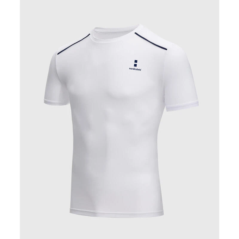 T-shirt De Tennis/Padel Performance Homme Blanche 3 T-shirt De Tennis/Padel Performance Homme Blanche