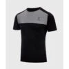T-shirt De Tennis/Padel Performance Homme Noire/Grise -Criquet Boutique t shirt de tennispadel performance homme noiregrise