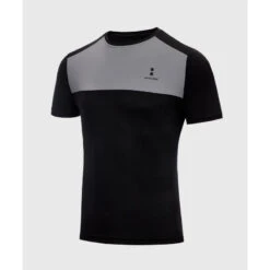 T-shirt De Tennis/Padel Performance Homme Noire/Grise