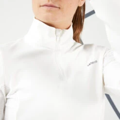 Artengo T-Shirt Tennis Manches Longues Thermique Femme - TH 900 Blanc Cassé 13 Artengo T-Shirt Tennis Manches Longues Thermique Femme - TH 900 Blanc Cassé -Criquet Boutique t shirt tennis manches longues thermique femme th 900 blanc casse 4