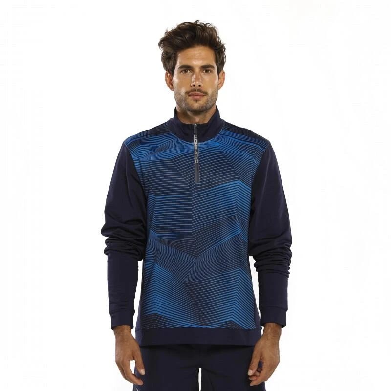 VESTE DE PADEL HOMME Drop Shot Rush Bleu 3 VESTE DE PADEL HOMME Drop Shot Rush Bleu